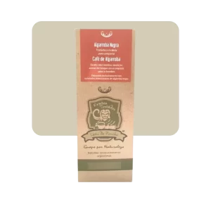león de poncho café de algarroba