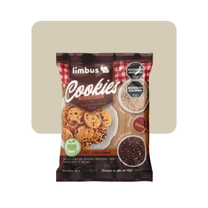 limbo cookies integrales con chips de chocolate y avena