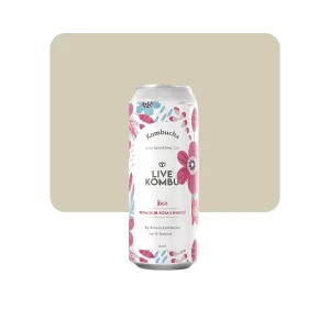 live kombu rose pétalos de roza e hibisco