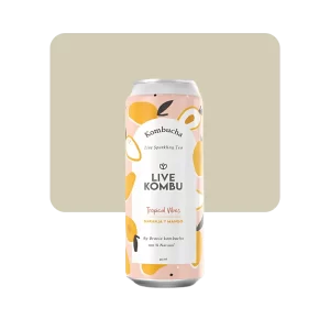 live kombu tropical vibes naranja y mango