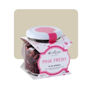 lovely tea heredia frasco hebras pink fresh