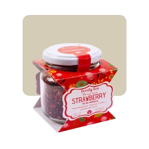 lovely tea heredia frasco hebras strawberry
