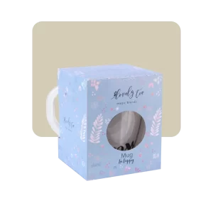 lovely tea taza de vidrio
