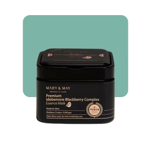 mary & may mascara facial blackberry complex essence mask