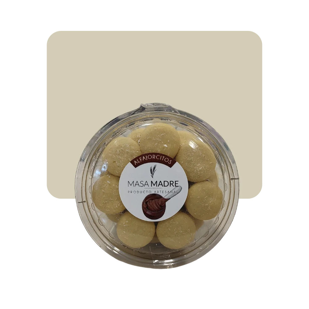 masa madre alfajorcitos tipo maicena
