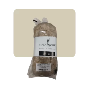 masa madre pan integral sin sal
