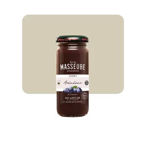 masseube dulce de arandanos light
