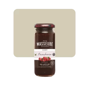 masseube dulce de frambuesa light