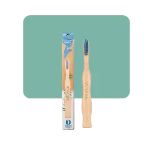 meraki cepillo de dientes kids suave azul