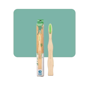 meraki cepillo de dientes kids suave verde
