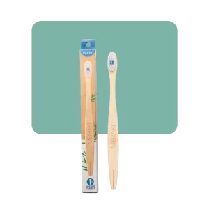 meraki cepillo de dientes suave azul