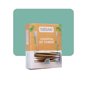 meraki hisopos de bambú