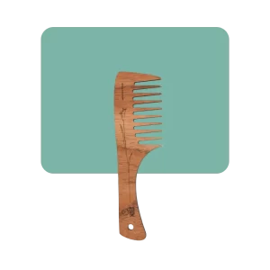 mies peine de madera desenredante