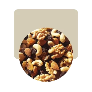 mix de frutos con pasas 100gr