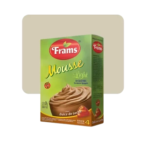 frams mousse dulce de leche light