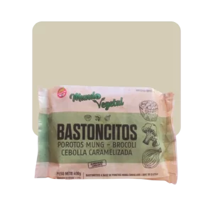 mundo vegetal bastoncitos porotos mung - brócoli cebolla caramelizada