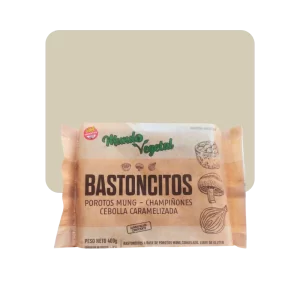 mundo vegetal bastoncitos porotos mung - champiñones cebolla caramelizada