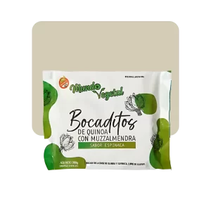 mundo vegetal bocaditos quinoa espinaca