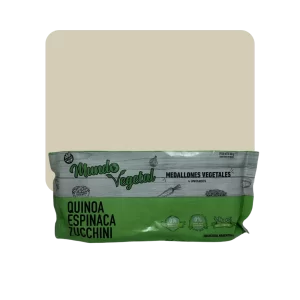mundo vegetal medallones quinoa espinaca zucchini