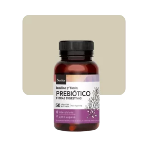 natier inulina y yacon prebiotico fibras digestivas 50c