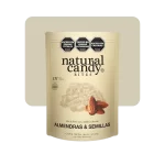 natural candy almedras y semillas bañado en chocolate blanco