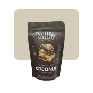 natural candy bites chocolate coconut