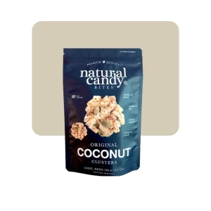 natural candy coconut clusters original