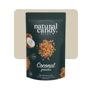 natural candy granola horneada de coco