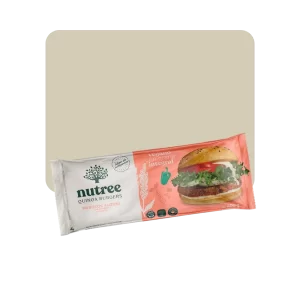 nutree medallones de quinoa porotos aduki con morrón & perejil 4u