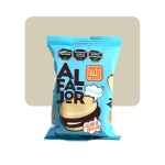 nutri raw alfajor de coco relleno de chocolate