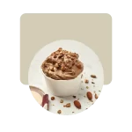 origo helado de chocolate con almendras tostadas