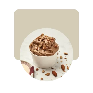 origo helado de chocolate con almendras tostadas