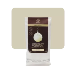 origo monedas de chocolate cobertura blanco