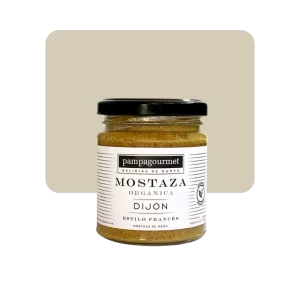 pampa gourmet mostaza orgánica dijon