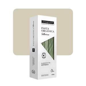 pampa gourmet pasta orgánica tallarines espinaca