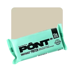 pont protein barra de chocolate semiamargo y crema de maní