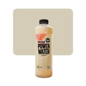 power water agua de electrolitos sabor manzana
