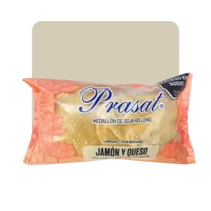 prasat milanesas de soja rellenas jamón y queso 4u