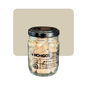 primitiva extracto seco de 4 hongos 300mg 60c