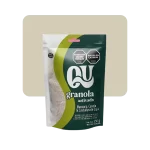 qu granola activada manzana, canela y castañas de cajú