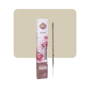 sagrada madre sahumerio yagra rosa vainilla