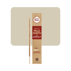 sagrada madre sahumerio palo santo con sándalo