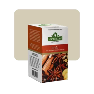 saint gottard té "chai", con rosa mosqueta, canela y especias