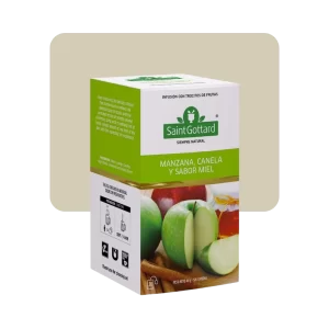 saint gottard infusión de frutas manzana, canela y miel