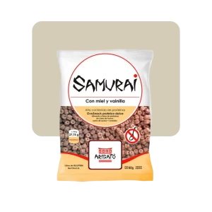 samurai quinoa vainilla y miel sin tacc