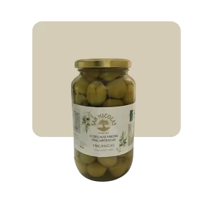 san nicolás aceitunas verdes descarozadas
