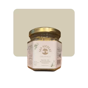 san nicolás pasta de aceitunas verdes