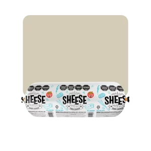 sheese queso vegano sabor mozzarella