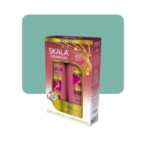 skala kit shampoo + acondicionador ceramidas