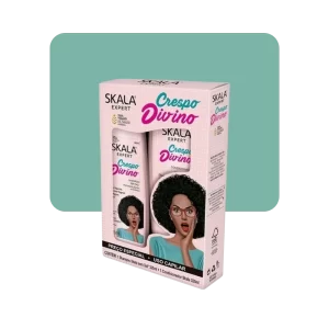 skala kit shampoo + acondicionador crespo divino